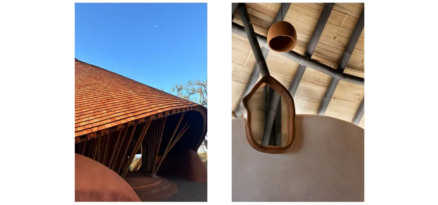 Image from Tadelakt: An ancient Moroccan technique meets biophilic architecture in Guanacaste, Costa Rica.