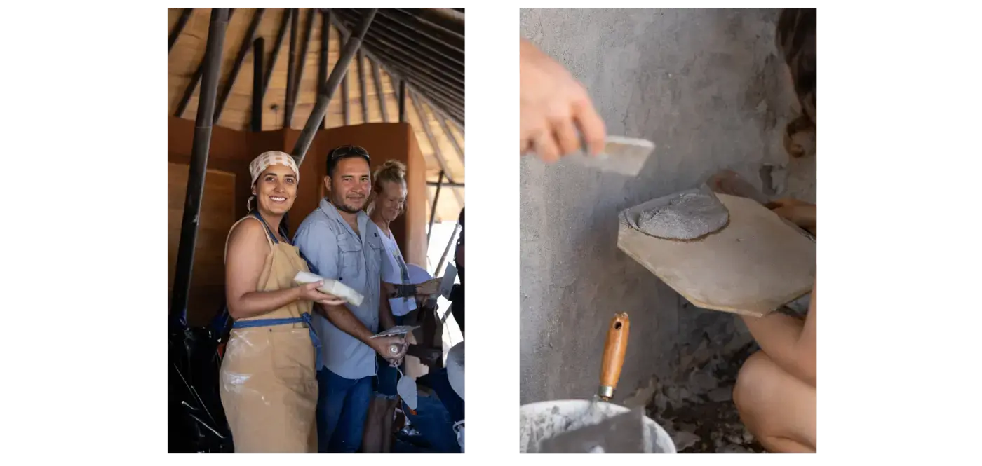 Image from Tadelakt: An ancient Moroccan technique meets biophilic architecture in Guanacaste, Costa Rica.